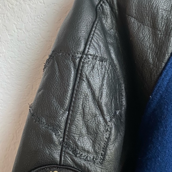 High School Letterman, Varsity Jacket some patches removed - Picture 2 of 6